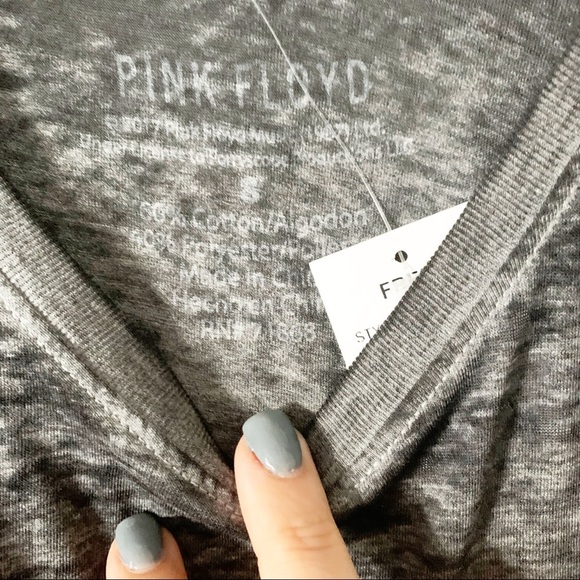 PINK FLOYD Burnout Graphic Band Tee Sz S - Picture 9 of 13
